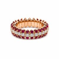 Anneau Moraglione Femme in Or Diamante PD5273-RU